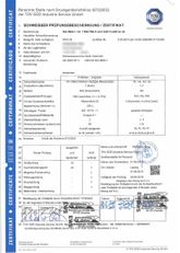 ​Schweißservice René Gerth​ aus ​Chemnitz​ - Qualifikationsnachweis