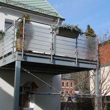 ​Schweißservice René Gerth​ aus ​Chemnitz​ - Referenzen - Treppen, Torbau, Geländer, Vordächer und Sonderanfertigungen
