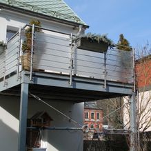 ​Schweißservice René Gerth​ aus ​Chemnitz​ - Referenzen - Treppen, Torbau, Geländer, Vordächer und Sonderanfertigungen